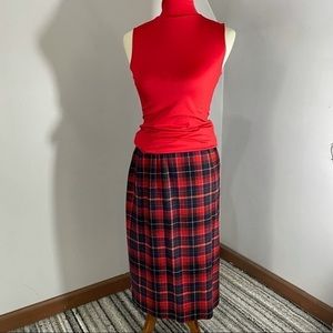 $10 Sale! Pendleton Vintage Wool Skirt